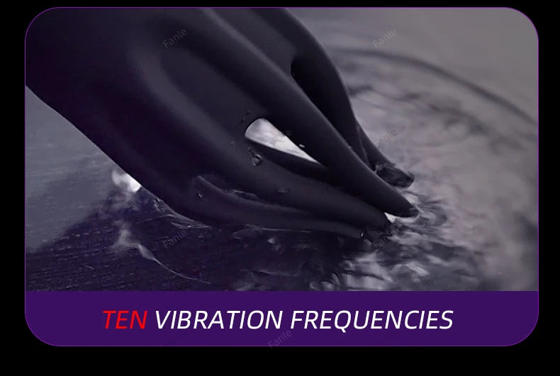 جهاز تحفيز حشفة الذكر، لعبة استمناء دوارة أوتوماتيكية بـ 10 أوضاع