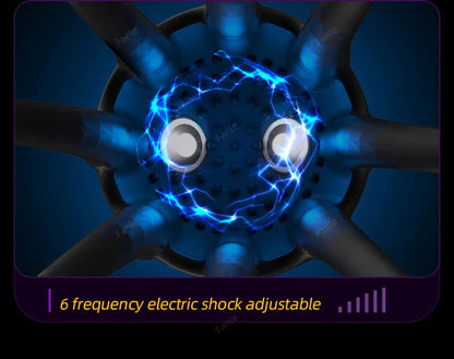 جهاز تحفيز حشفة الذكر، لعبة استمناء دوارة أوتوماتيكية بـ 10 أوضاع