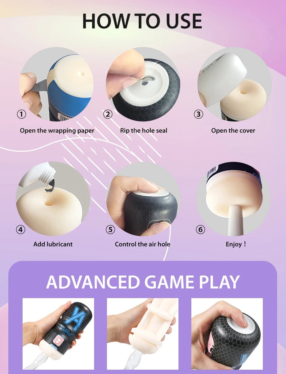 كأس استمناء واقعي 