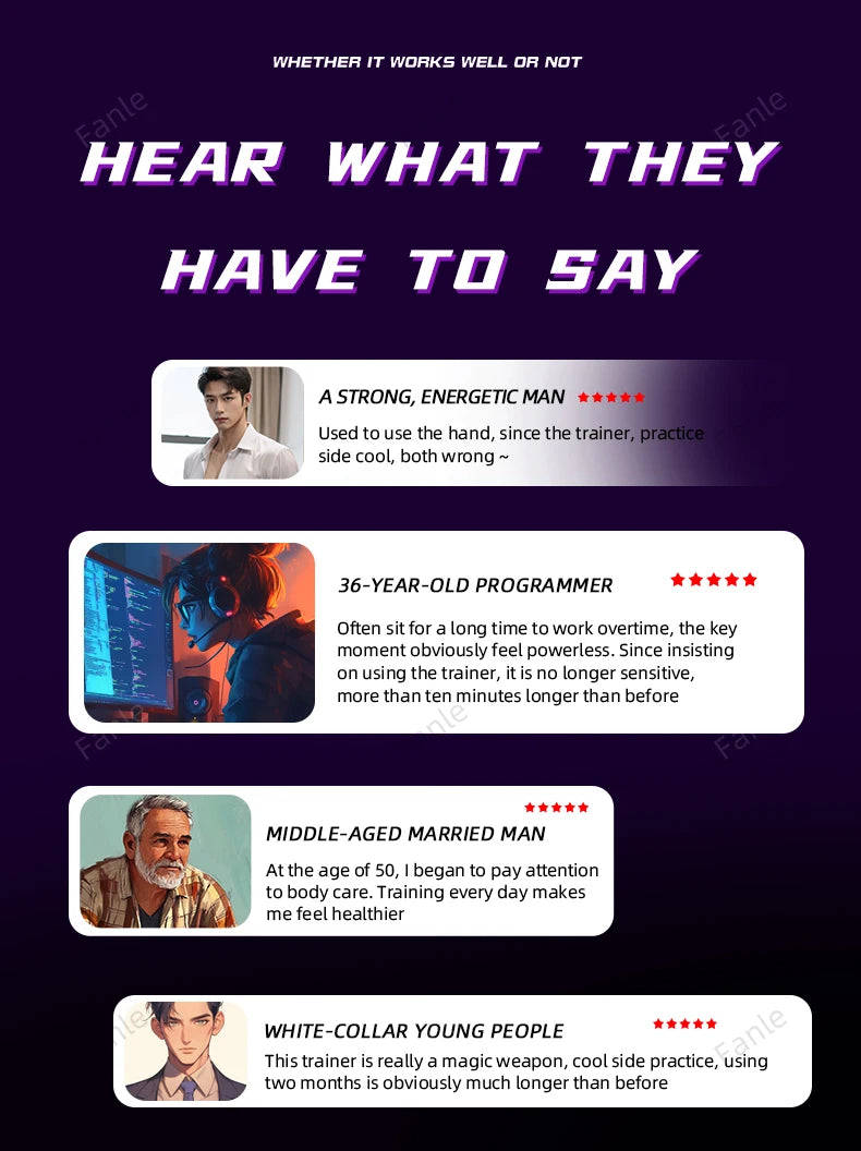 جهاز تحفيز حشفة الذكر، لعبة استمناء دوارة أوتوماتيكية بـ 10 أوضاع